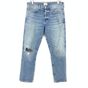 Citizens Of Humanity Emerson Slim Boyfriend Jean Size 28 Meadow Wash Distressed